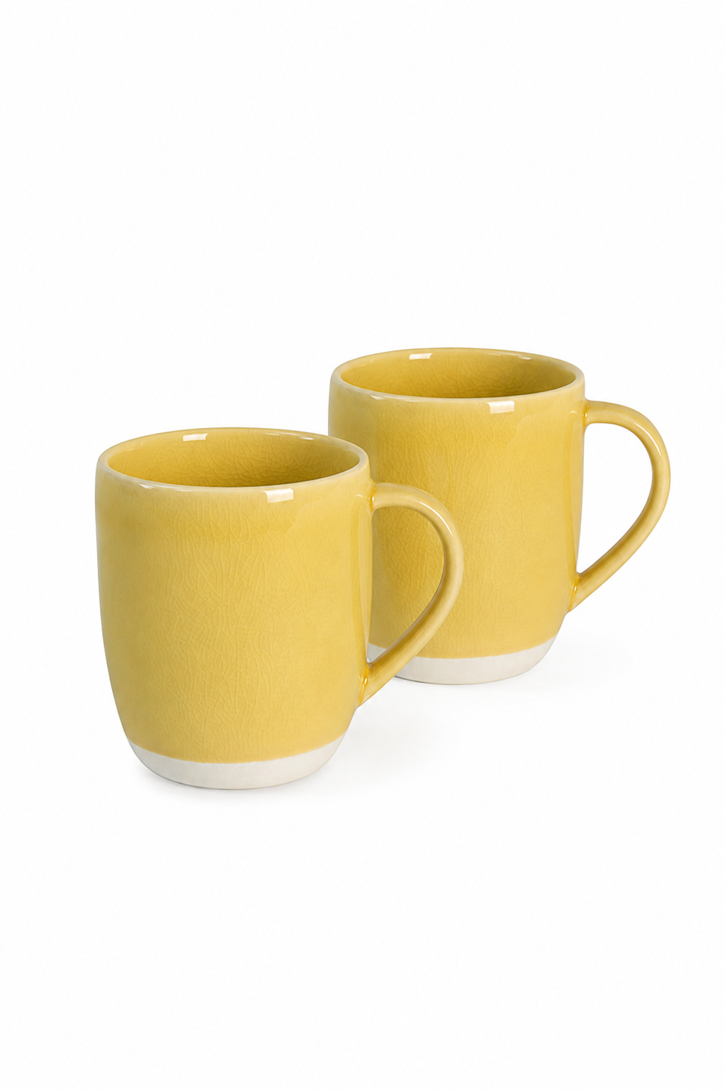 Modern Stoneware Two-Piece Mug Set