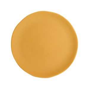 Turmeric Yellow Garden Dinner Plate