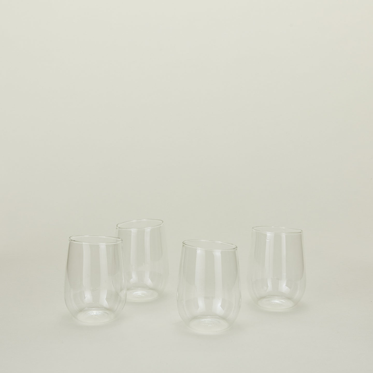 Modern Textured Drinking Glass Set - Image 4