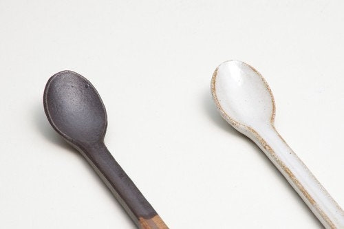 Japanese Shigaraki Ceramic Spoon - Image 4