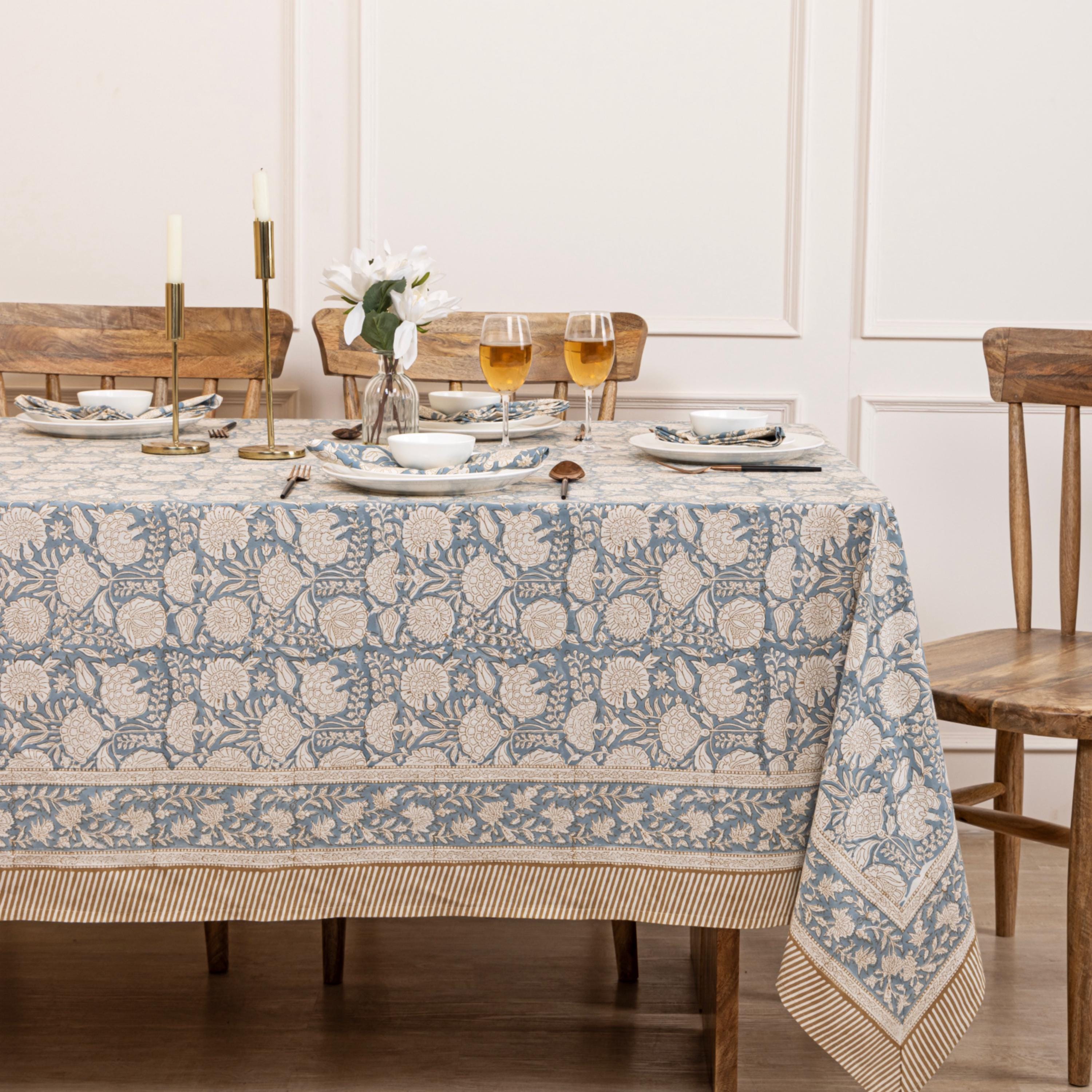 Blue Tablecloth - Image 4
