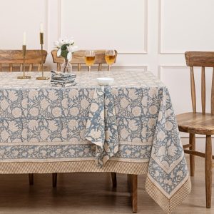 Blue Tablecloth