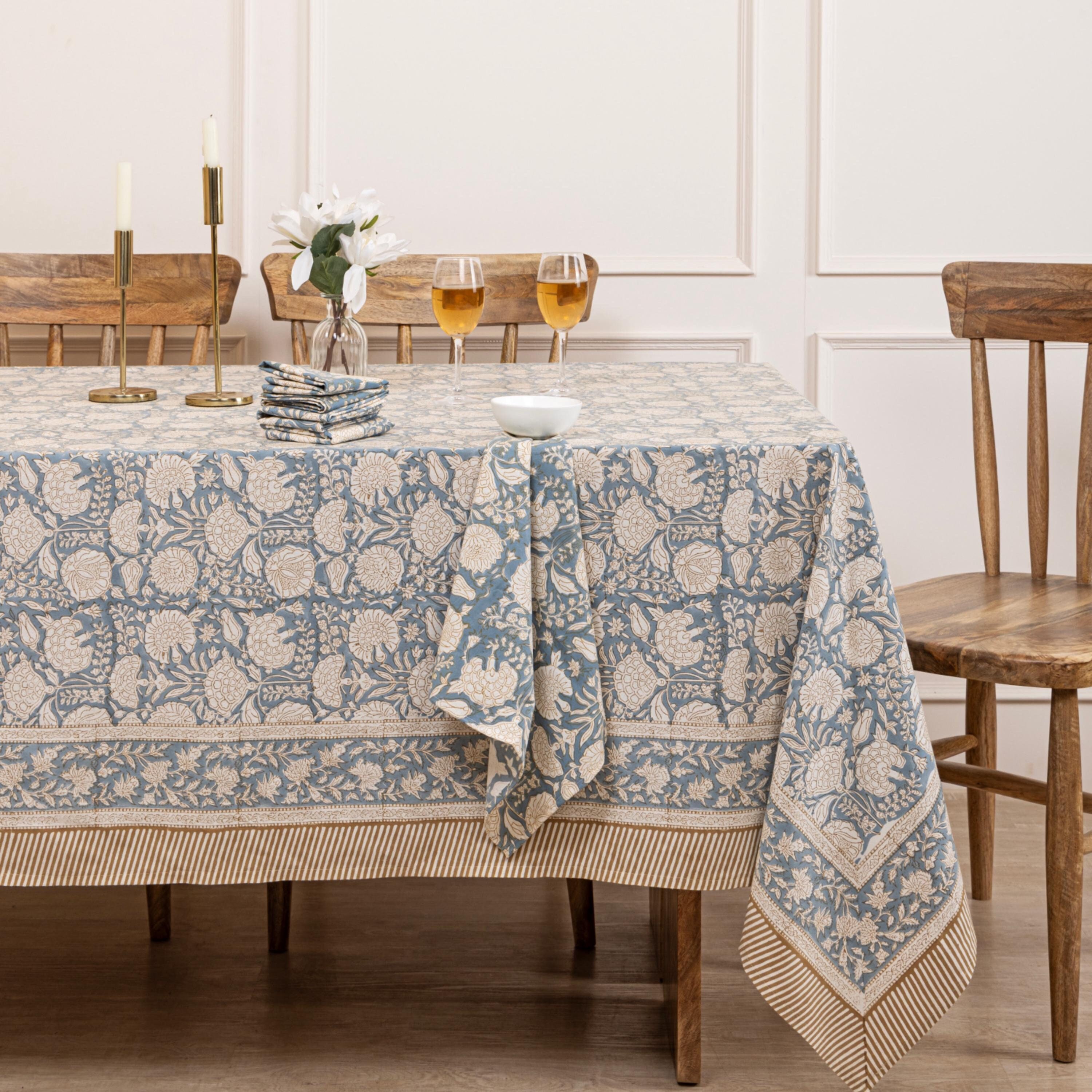 Blue Tablecloth