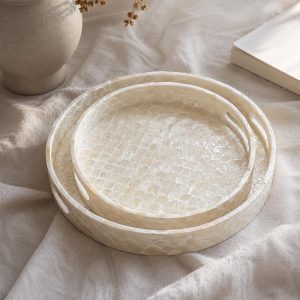 Pearl Decorative Shell Tray