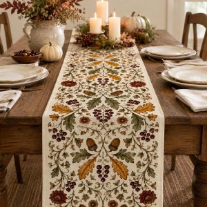 Floral Table Runner