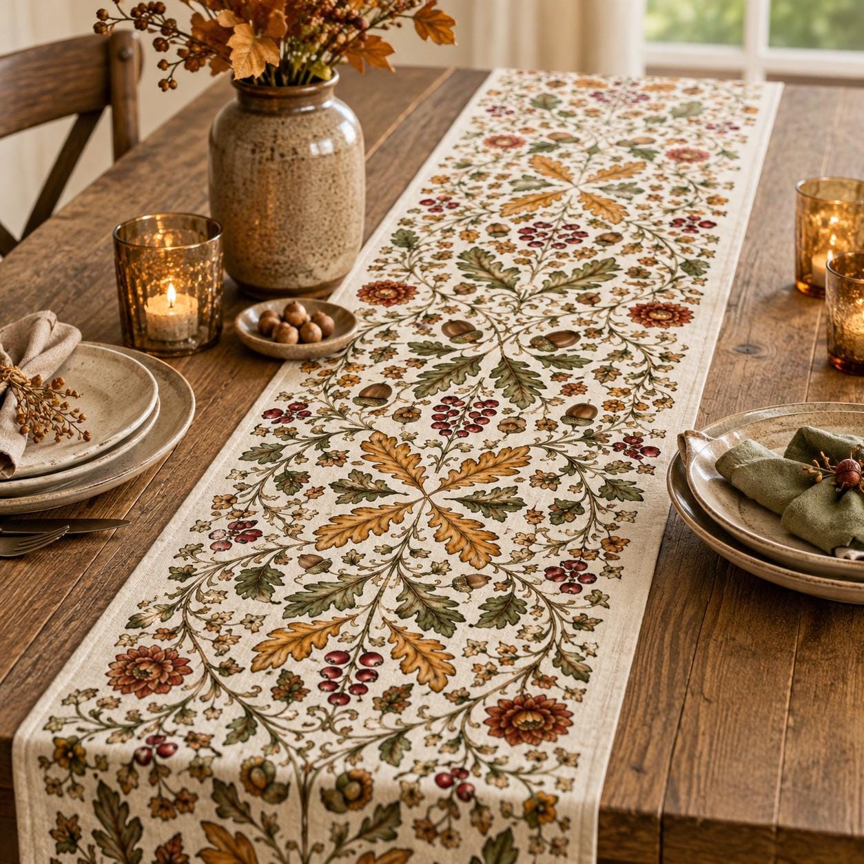 Floral Table Runner - Image 2