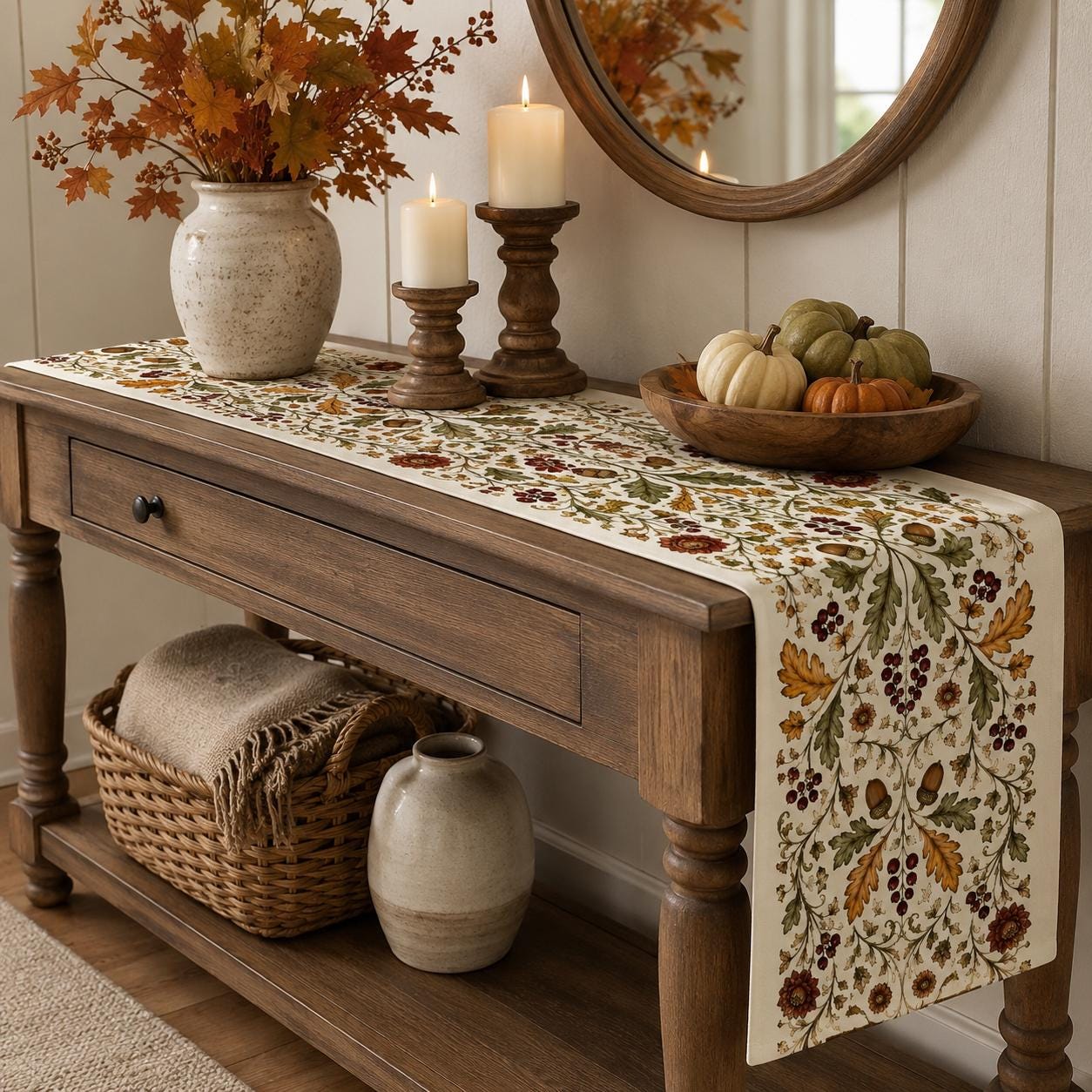 Floral Table Runner - Image 4