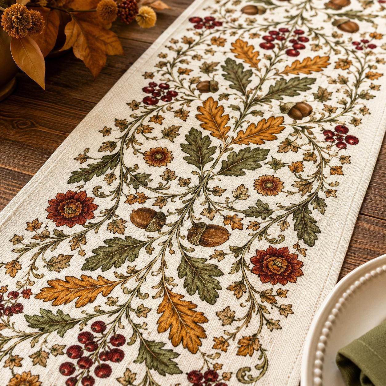 Floral Table Runner - Image 6