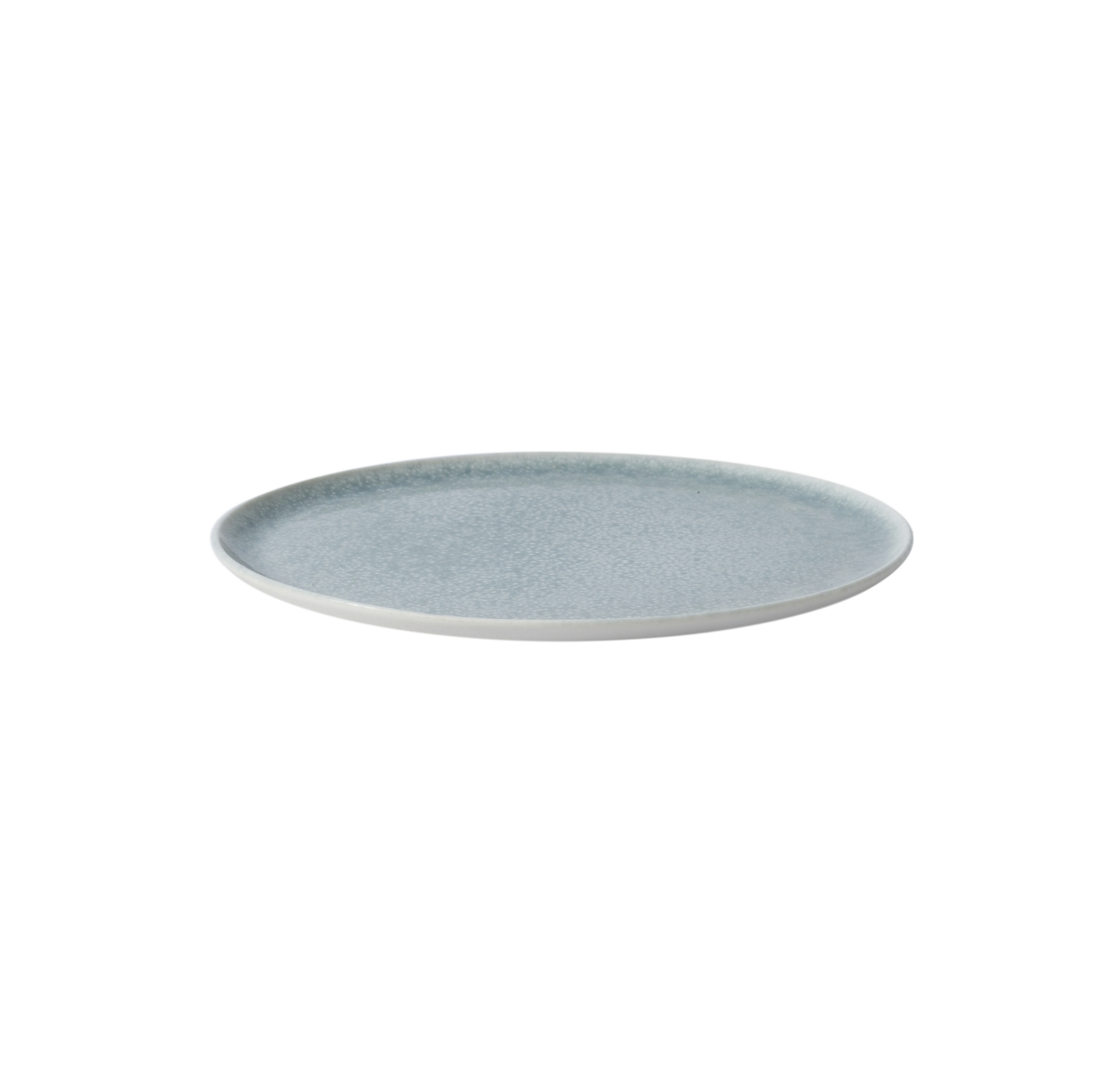 Glacier Blue Geometric Dining Plate - Image 3