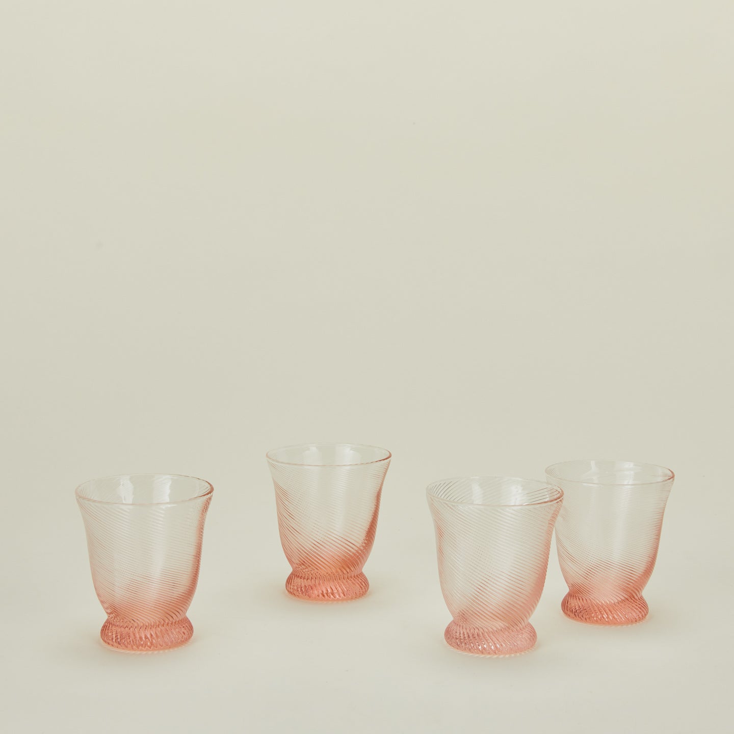 Spiral Pink Tumbler Set